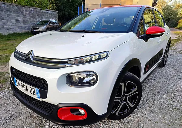 Citroen C3 cena 38900 przebieg: 141000, rok produkcji 2017 z Lubartów małe 466